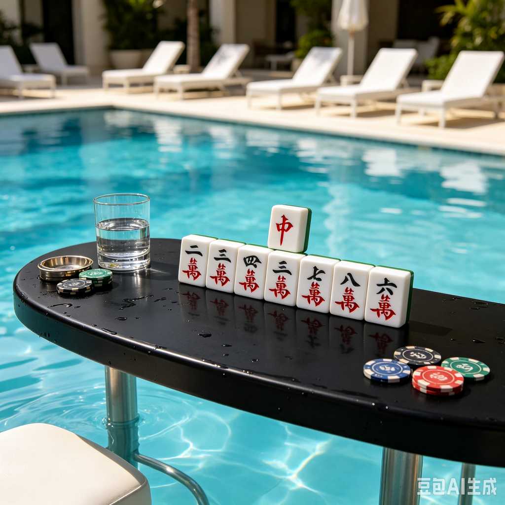vintage style mahjong set